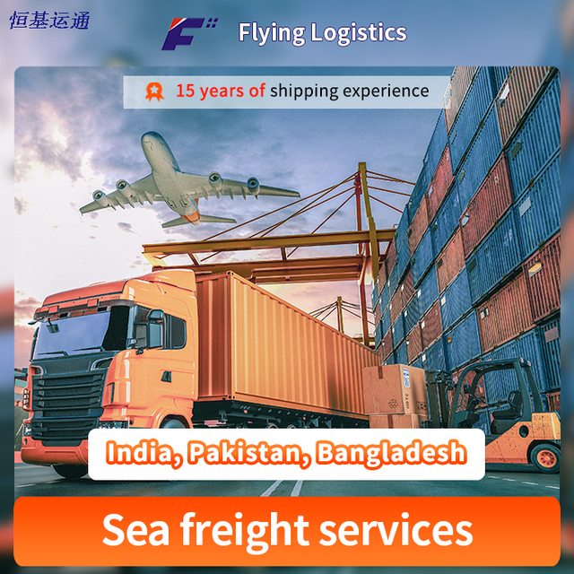 Snelle DDP lucht-/zeeverzending van Guangdong China naar India, Pakistan, Bangladesh Expediteur Expediteur Air Shipping Service Global