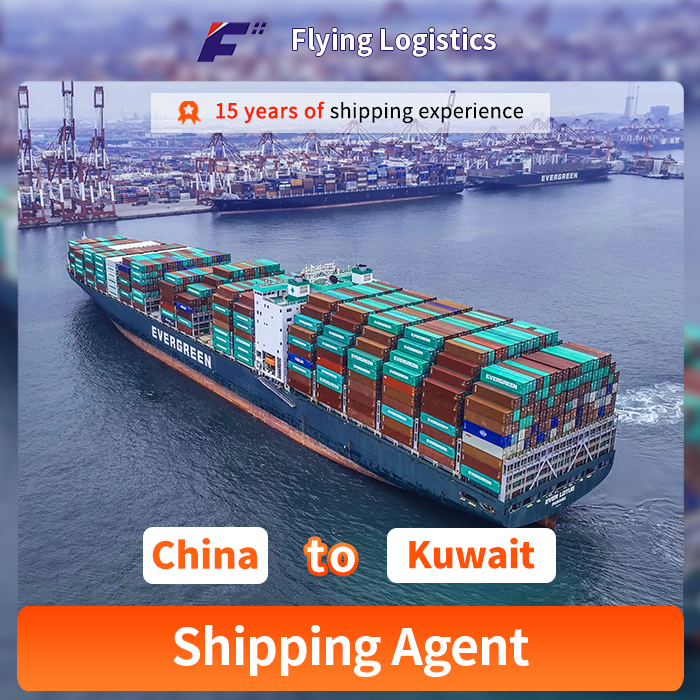 Exp&eacute;dition de fret maritime de la Chine vers l'exp&eacute;dition de conteneurs du Kowe&iuml;t LCL FCL