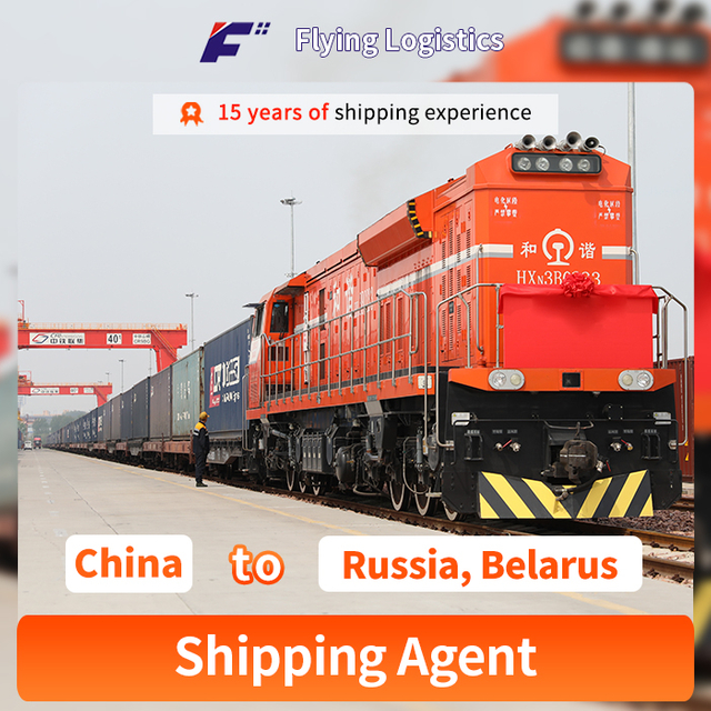 Spoorweghouer Shipping Company, van Shenzhen China na Rusland, Belo -Rusland