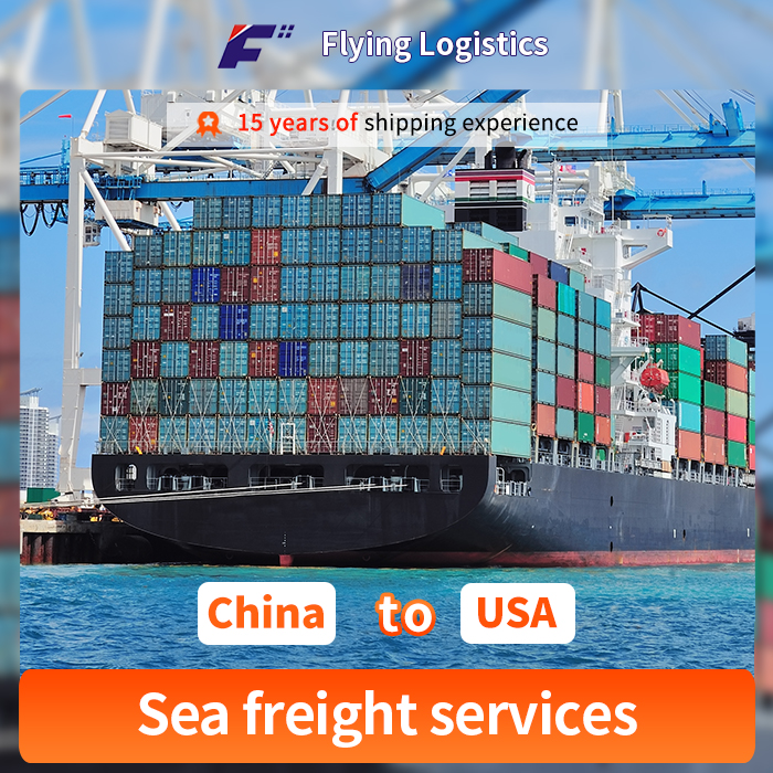 Professionel forsendelsesagent logistisk service fra Kina til USA s&oslash;- eller luftfragtspedit&oslash;r