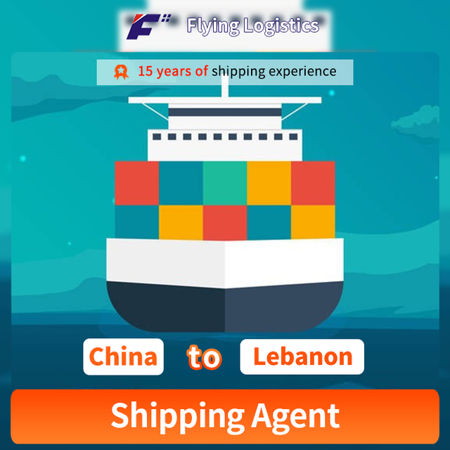 FCL LCL S&oslash;fragt fra ShenZhen Shanghai Kina til Beirut Fragt Libanon Shipping Agent