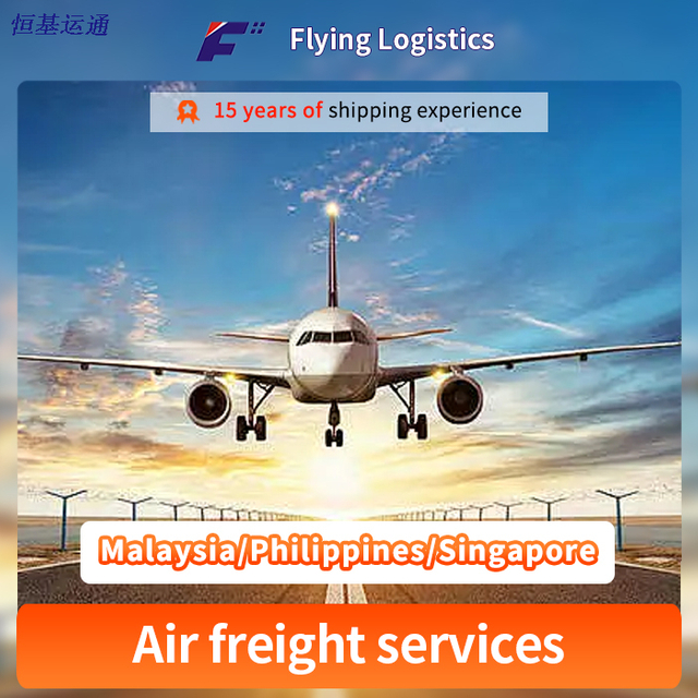 China professionele versendingsagente vir lugvrag na Maleisi&euml;/Filippyne/Singapoer vanaf Shenzhen Sjanghai Beijing Guangzhou en goederekoopagent