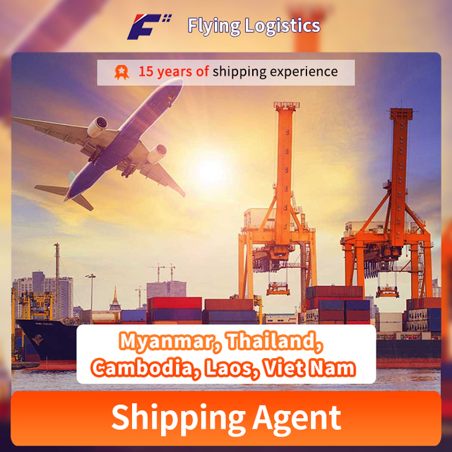 빠른 배송 컨테이너 물류 서비스 또는 해상화물 운송 업체 DROPSHIPPING 서비스, 태국, 캄보디아, 라오스, 베트남 운송 에이전트에 대한 서비스