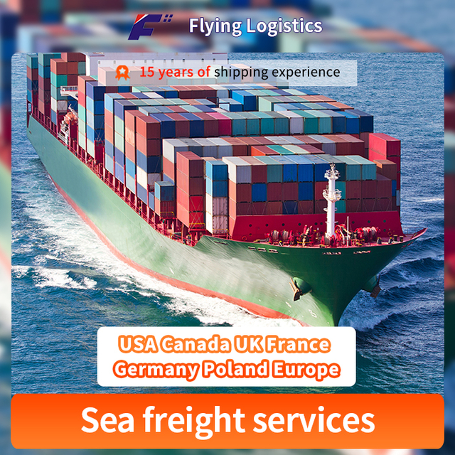 China Professional Sea Freight Shipping Agent προς ΗΠΑ Καναδάς ΗΒ Γαλλία Γερμανία Πολωνία Ευρώπη FBA Shipping