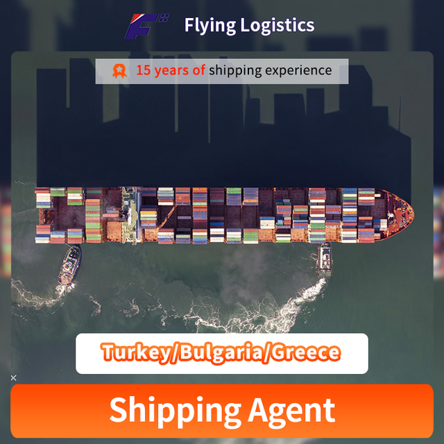 S&oslash;/luft/jernbanefragtfragt fra Kina til Tyrkiet/Bulgarien/Gr&aelig;kenland s&oslash;forsendelseslogistikservice