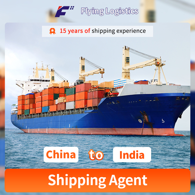 Spedytor Sea Express DHL UPS FedEX Usługa logistyczna Konsolidacja wysyłki DDP z Chin do Indii Agent spedycyjny Agent zakupowy